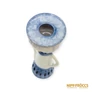 Kép 9/10 - Aquincumi porcelán -  Aquazúr gyertyatartó