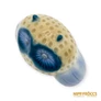 Kép 9/10 - Aquincumi porcelán -  Bagoly aquazúr festéssel