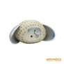 Kép 10/10 - Aquincumi porcelán -  Bagoly aquazúr festéssel