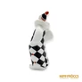 Kép 6/10 - Hollóházi porcelán -  Bohóc kockás ruhában