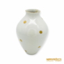 Kép 1/5 - Metzler & Ortloff porcelán - Arany csillagos váza