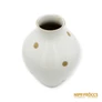 Kép 2/5 - Metzler & Ortloff porcelán -  Arany csillagos váza