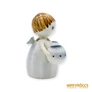 Kép 3/10 - Aquincumi porcelán -  Aquazúr angyal két gyertyatartóval