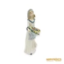 Kép 7/9 - Porcelanas del Mediterraneo porcelán -  Lány virágokkal