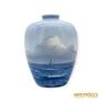 Kép 4/7 - Royal Copenhagen porcelán -  Váza vitrolással