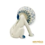 Kép 5/10 - Aquincumi porcelán -  Aquazúr ülő oroszlán