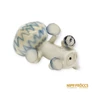 Kép 10/10 - Aquincumi porcelán -  Aquazúr ülő oroszlán