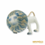 Kép 1/10 - Aquincumi porcelán - Aquazúr oroszlán