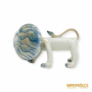 Kép 2/10 - Aquincumi porcelán -  Aquazúr oroszlán