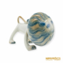 Kép 7/10 - Aquincumi porcelán -  Aquazúr oroszlán