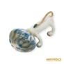 Kép 9/10 - Aquincumi porcelán -  Aquazúr oroszlán