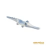 Kép 1/8 - Aquincumi porcelán - Krokodil aquazúr festéssel