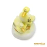 Kép 9/10 - Aquincumi porcelán -  Sárga kacsa pár