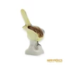 Kép 6/10 - Aquincumi porcelán -  Apró barna madár