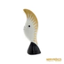 Kép 4/10 - Hollóházi porcelán -  Csíkos hal