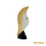 Kép 8/10 - Hollóházi porcelán -  Csíkos hal