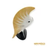 Kép 9/10 - Hollóházi porcelán -  Csíkos hal