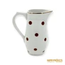 Kép 1/8 - Zsolnay porcelán - Pöttyös kancsó