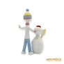 Kép 5/10 - Aquincumi porcelán -  Fiú hóemberrel