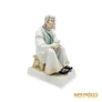 Kép 2/10 - Zsolnay porcelán -  Szalonnázó paraszt