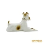 Kép 5/10 - Zsolnay porcelán -  Fekvő kutya