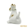 Kép 7/10 - Zsolnay porcelán -  Fekvő kutya