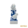 Kép 3/10 - Zsolnay porcelán -  Tyúkot etető lány