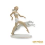 Kép 1/10 - Wallendorf porcelán - Lány agárral