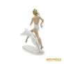 Kép 6/10 - Wallendorf porcelán -  Lány agárral
