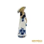 Kép 2/10 - Lippelsdorf porcelán -  Szőke nő esernyővel