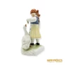 Kép 6/10 - Herendi porcelán -  Kislány libával