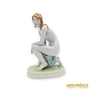 Kép 1/10 - Zsolnay porcelán - Ülő akt
