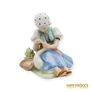 Kép 1/10 - Zsolnay porcelán - Libatömő lány