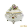 Kép 3/8 - Plaue porcelán -  Virág mintás bonbonier