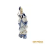 Kép 8/10 - Lippelsdorf porcelán -  Nő legyezővel