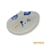 Kép 10/10 - Lippelsdorf porcelán -  Nő legyezővel