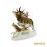 Kép 4/10 - Lippelsdorf porcelán -  Szarvas és két kutya