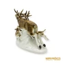 Kép 6/10 - Lippelsdorf porcelán -  Szarvas és két kutya