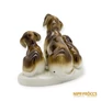 Kép 4/10 - Lippelsdorf porcelán -  Kutya család