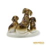 Kép 5/10 - Lippelsdorf porcelán -  Kutya család