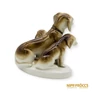 Kép 6/10 - Lippelsdorf porcelán -  Kutya család