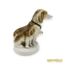 Kép 7/10 - Lippelsdorf porcelán -  Kutya család