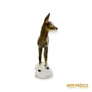 Kép 3/10 - Lippelsdorf porcelán -  Figyelő őzike