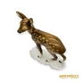 Kép 9/10 - Lippelsdorf porcelán -  Figyelő őzike