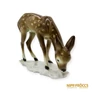 Kép 2/10 - Lippelsdorf porcelán -  Legelésző őzike