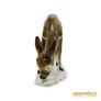 Kép 3/10 - Lippelsdorf porcelán -  Legelésző őzike
