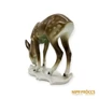 Kép 6/10 - Lippelsdorf porcelán -  Legelésző őzike