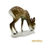 Kép 8/10 - Lippelsdorf porcelán -  Legelésző őzike
