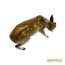 Kép 9/10 - Lippelsdorf porcelán -  Legelésző őzike