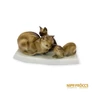 Kép 1/10 - Zsolnay porcelán - Macska család